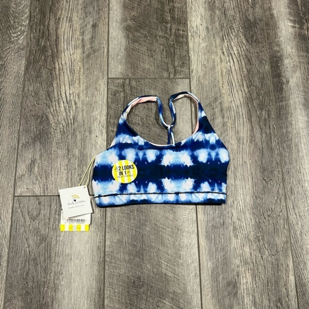 Shade Critters Blue Reversible Swim‎ Top